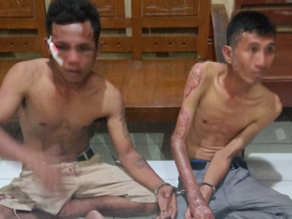 Dua pencuri diamuk warga di Bantul