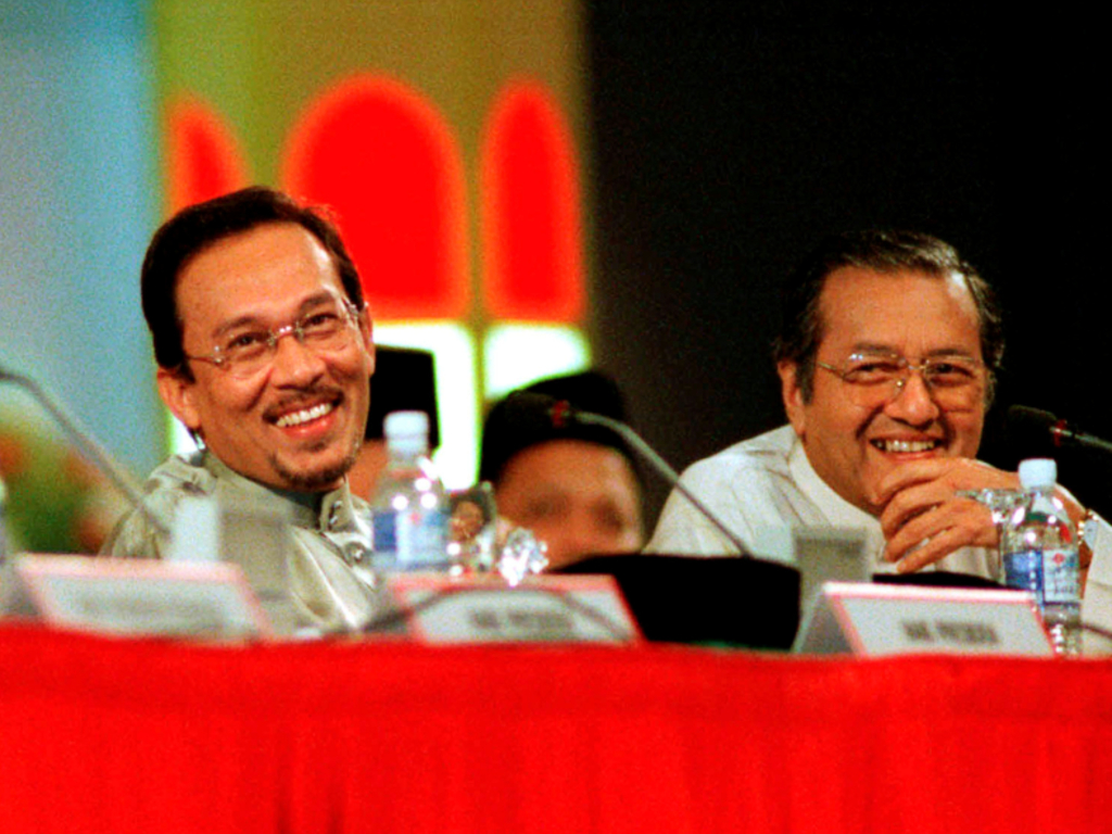 Anwar Ibrahim dan Mahathir Mohamad