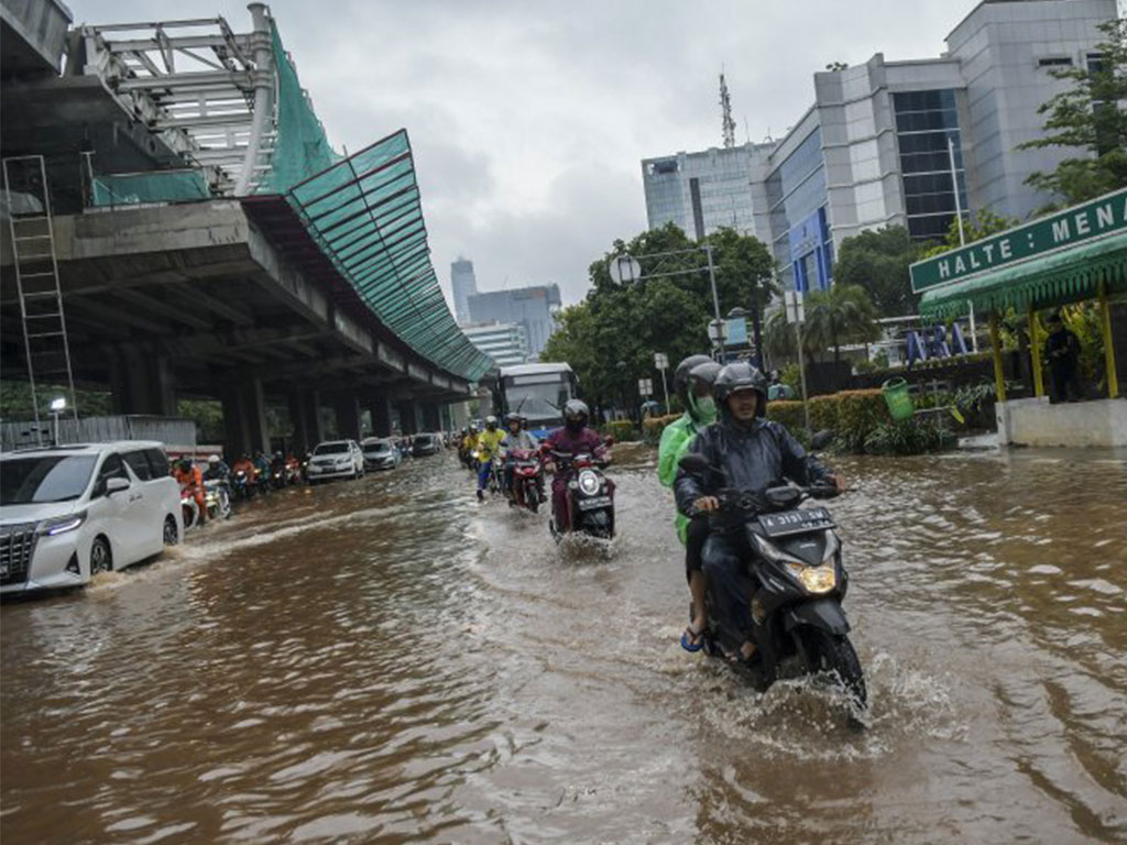 Banjir di HR Rasuna