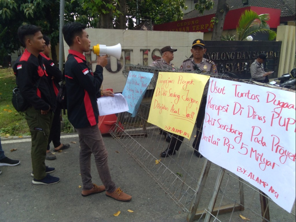 Demo di Mapolda Sumut