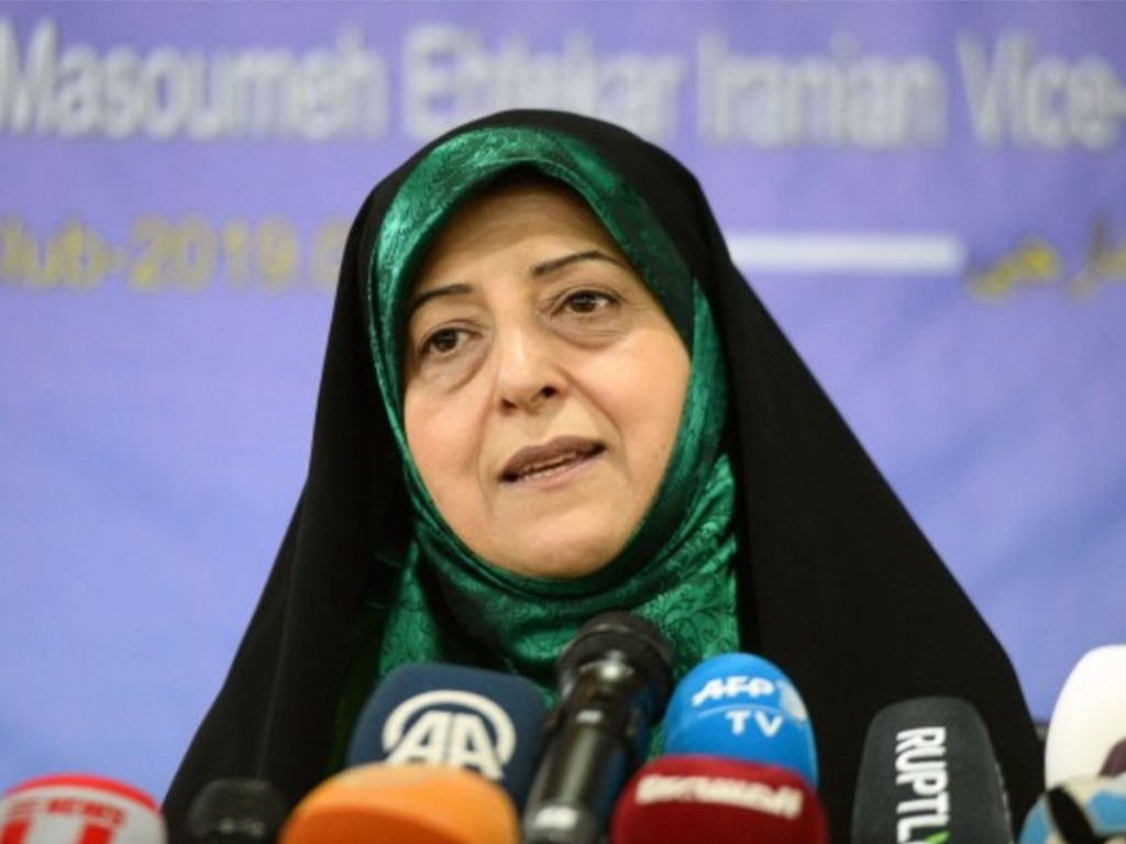 Wakil Presiden Iran untuk Urusan Wanita dan keluarga, Masoumeh Ebtekar