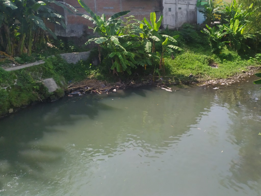 Sungai di Bantul beransur normal