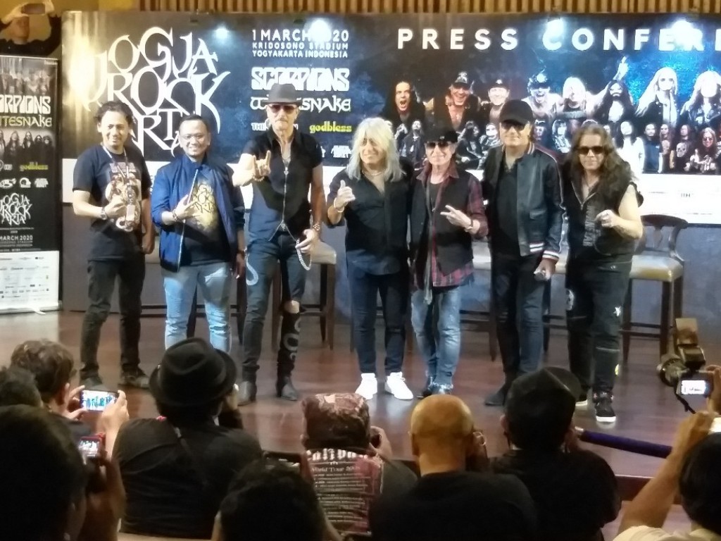 Scorpions di Yogyakarta