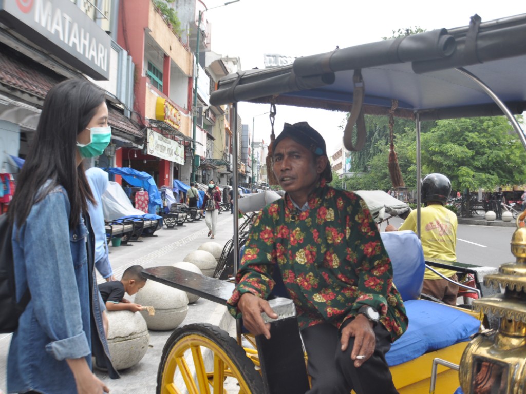 kusir andong Malioboro