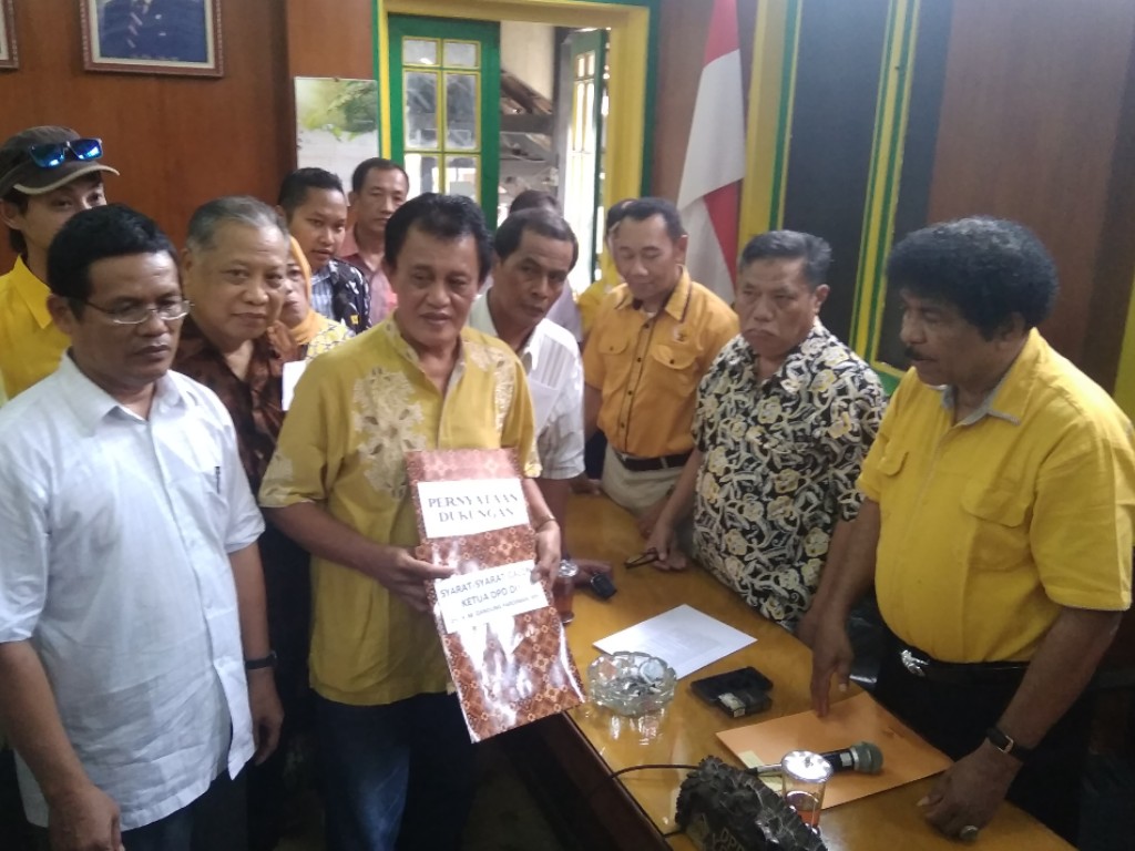 Calon tunggal Ketua Golkar Yogyakarta