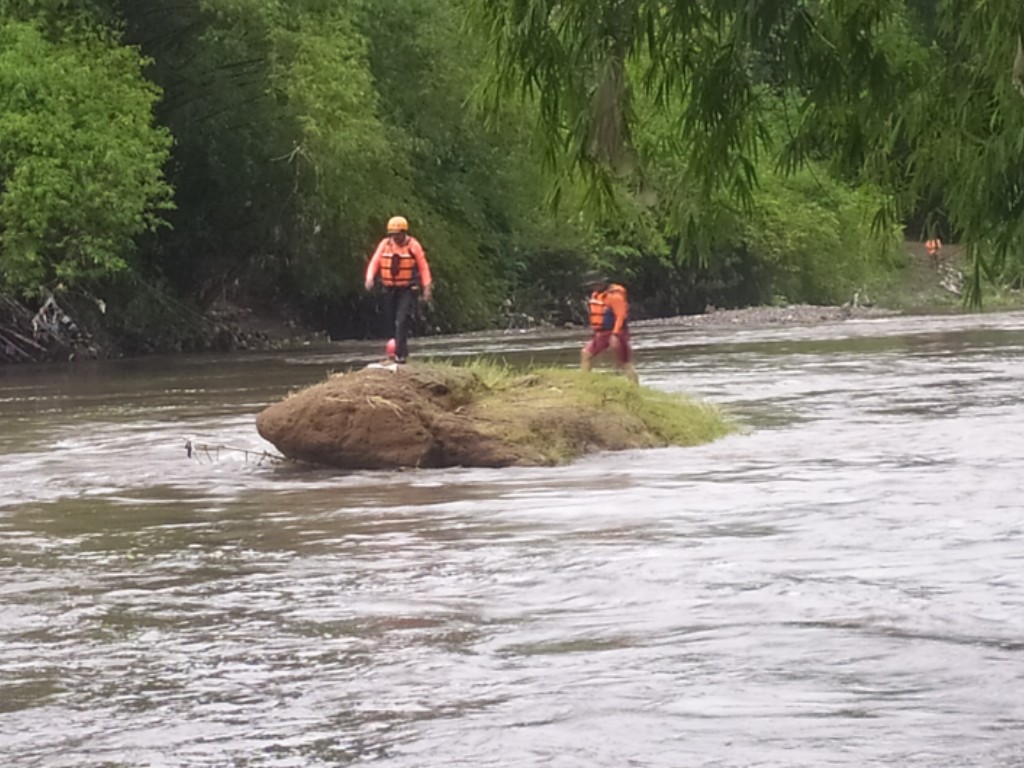 Tim SAR cari korban hilang di sungai Opak Bantul