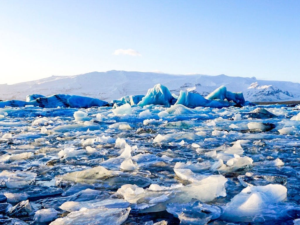 Danau Es Jokulsarlon di Islandia