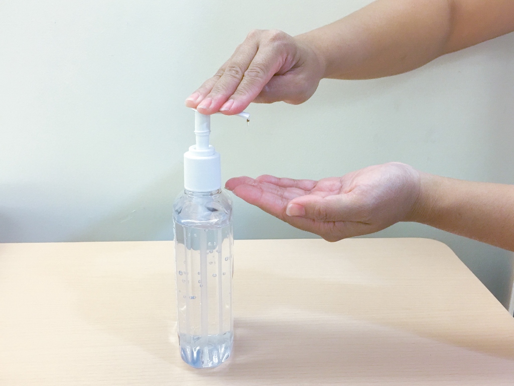 Ilustrasi Hand Sanitizer