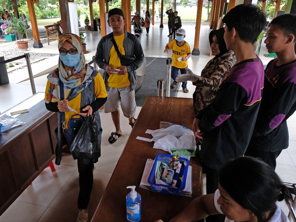 Wisatawan Candi Borobudur