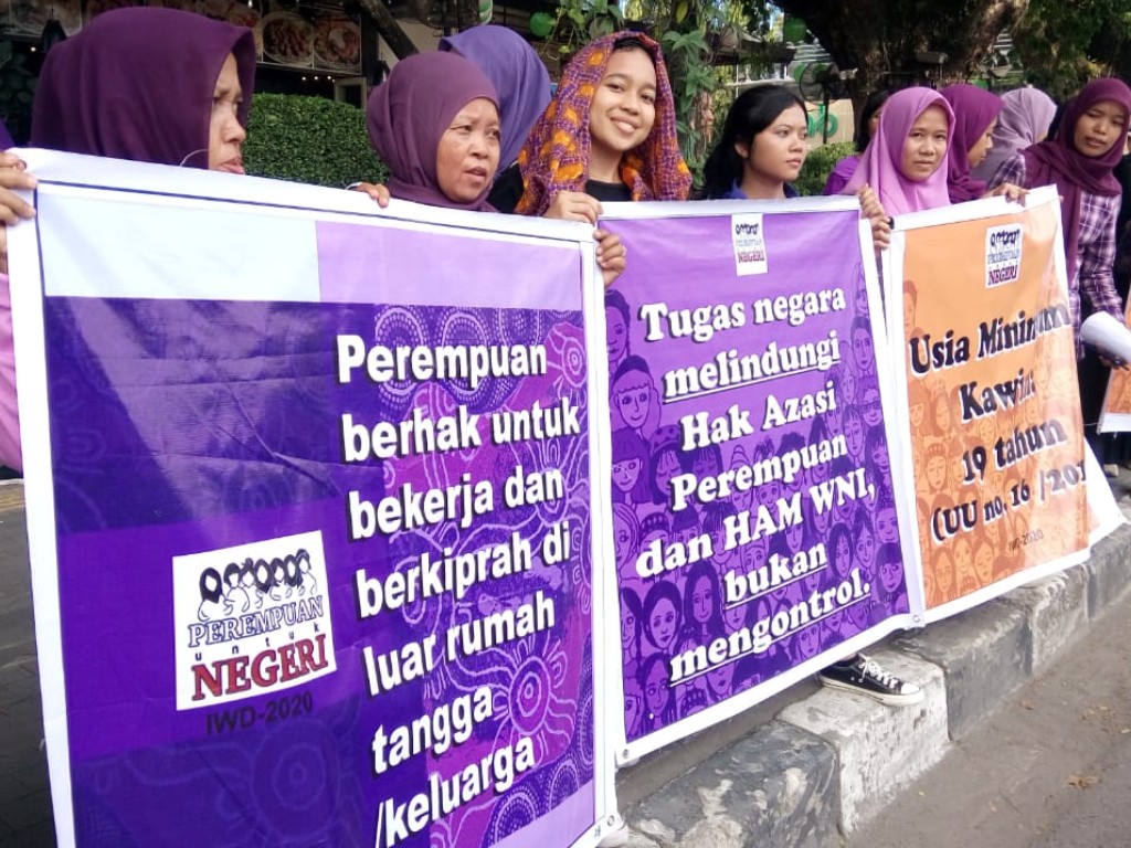 Hari Perempuan Sedunia di Medan