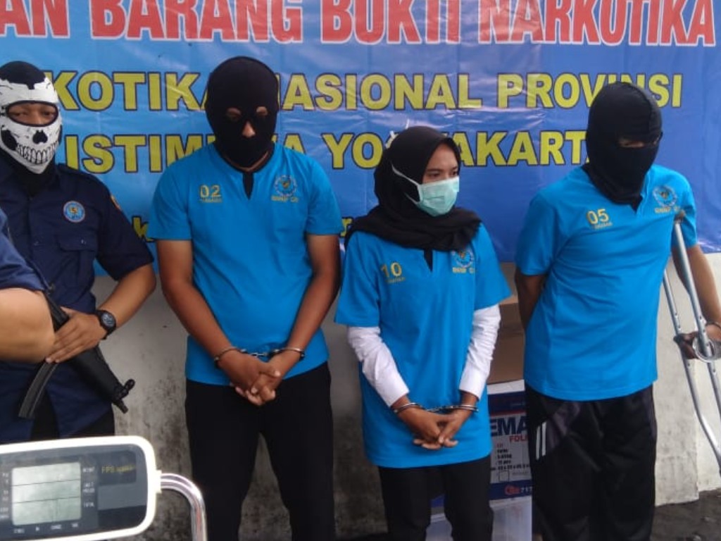 kurir sabu ditangkap di Yogyakarta
