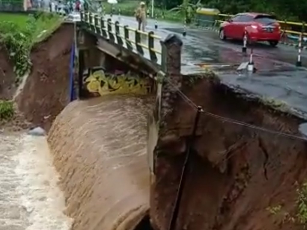 dampak cuaca ekstrem di Bantul