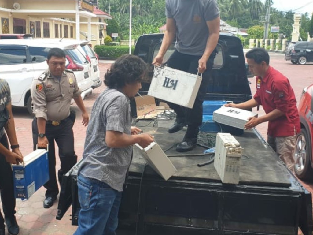 Pencuri Aki di Padang Pariaman