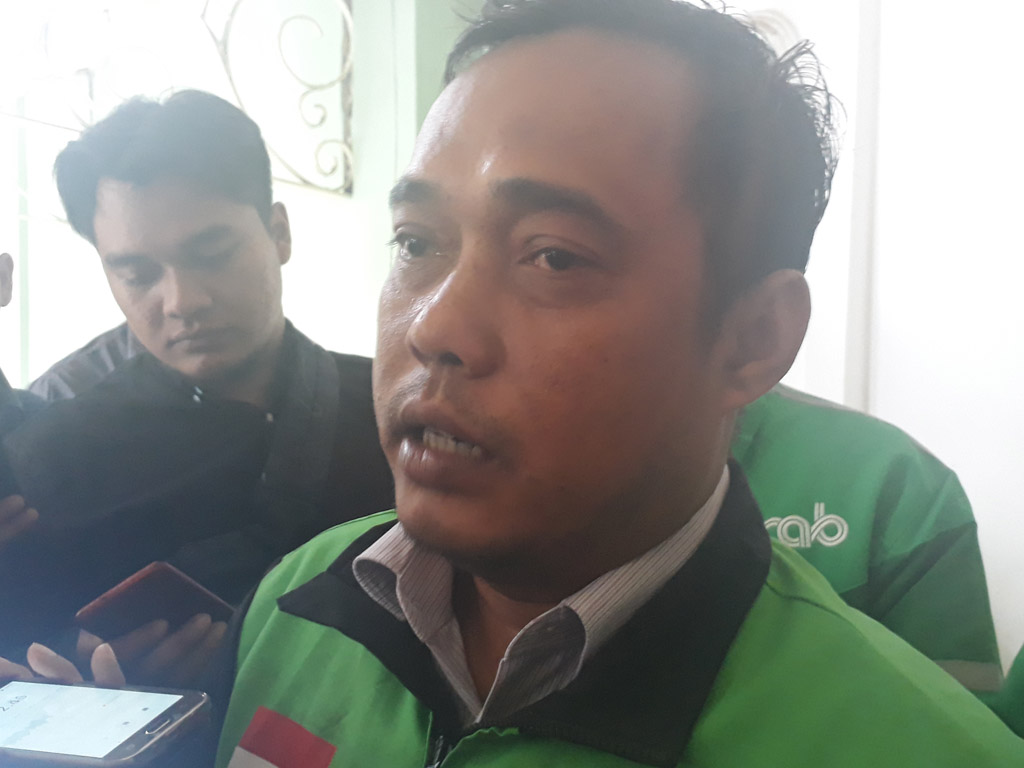 Perwakilan Ojol Yogyakarta Purnomo Susanto