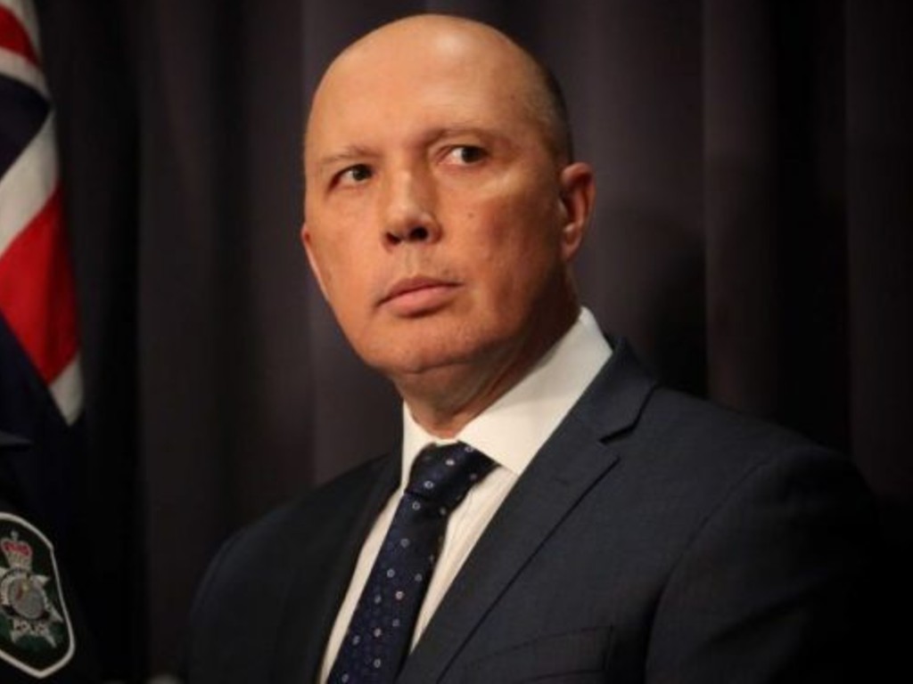 Menteri Dalam Negeri Australia Peter Dutton