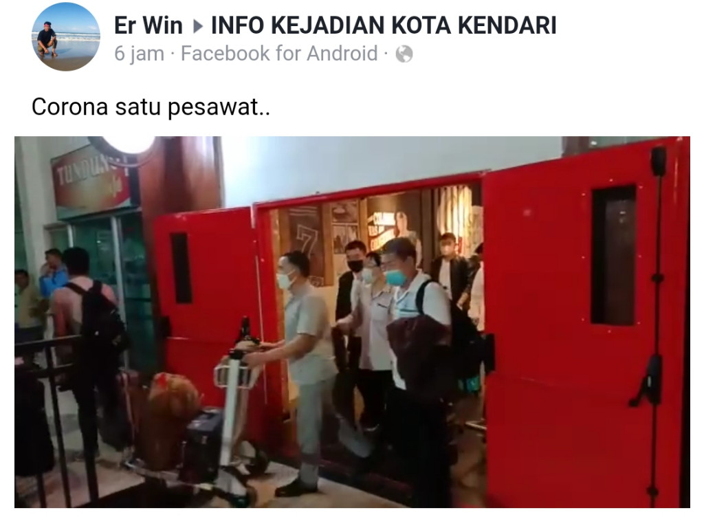 Video viral di Facebook