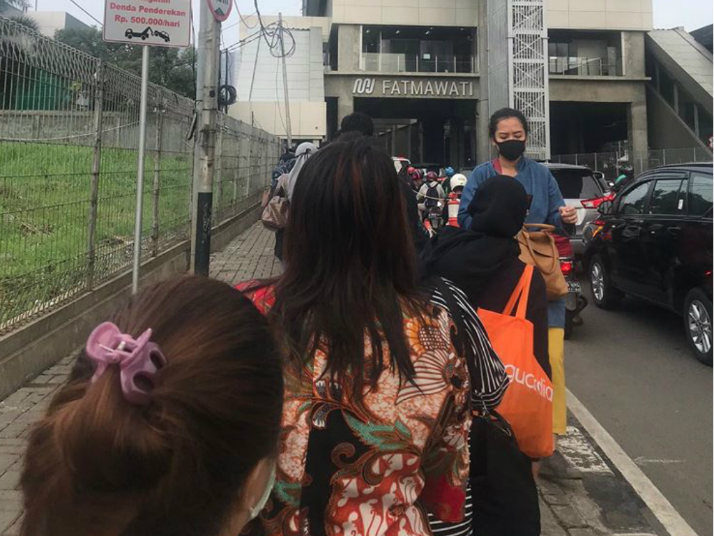 Stasiun MRT Fatmawati Jakarta Selatan