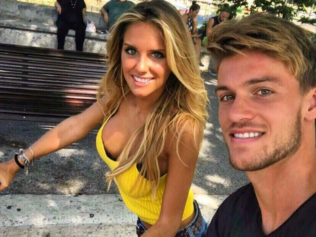 Daniele Rugani dan Michela Persico