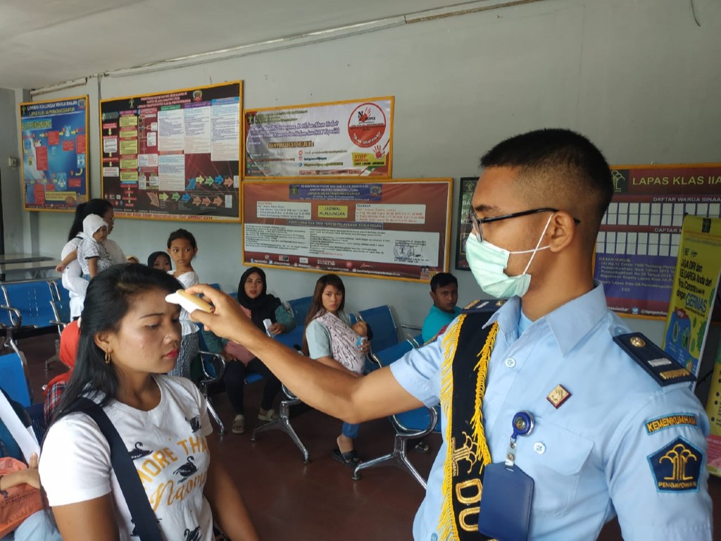 Lapas Siantar Perketat Layanan Kunjungan Tahanan