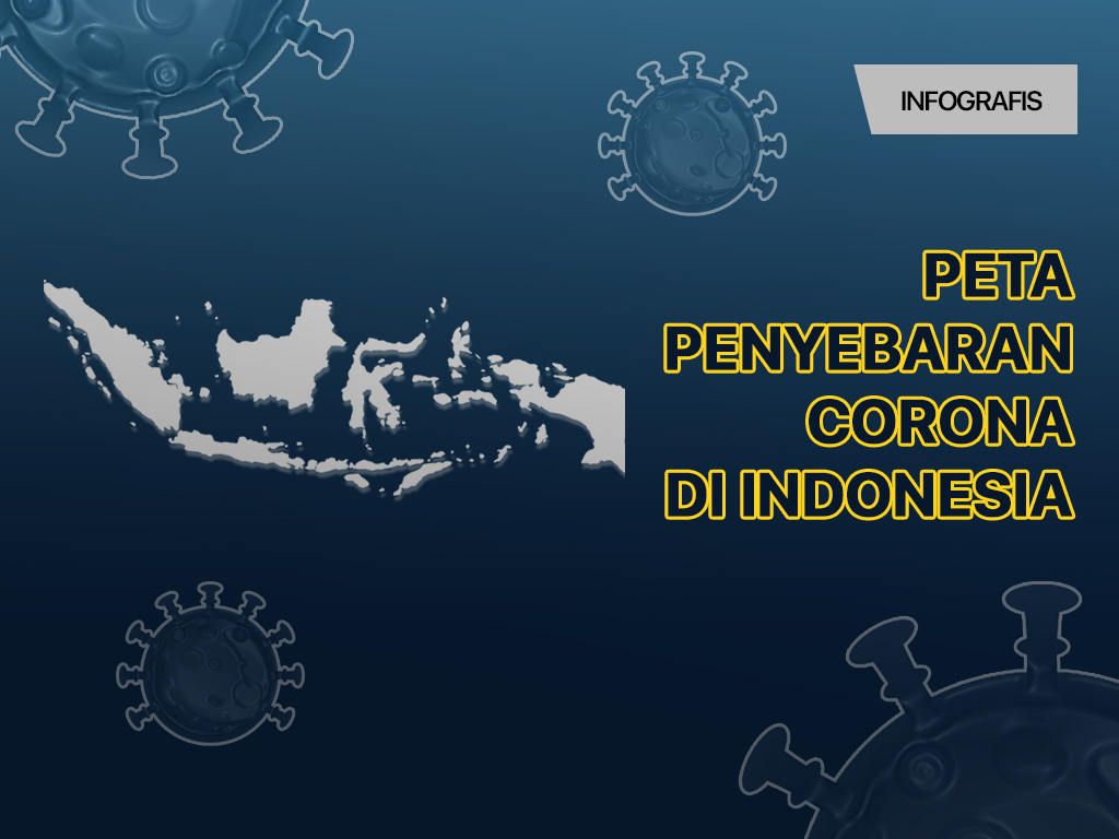 Infografis Cover: Peta Penyebaran Corona di Indonesia