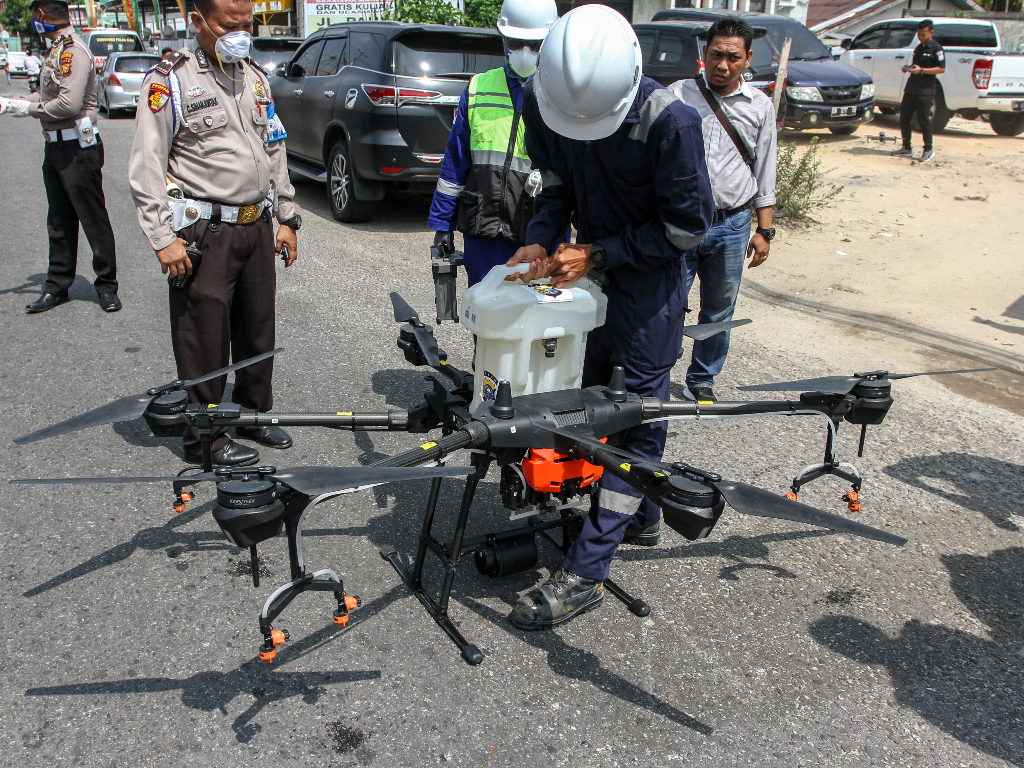 Drone Disinfektan