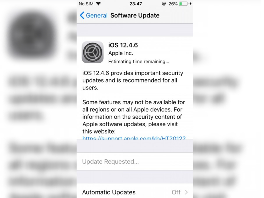 iOS 12.4.6