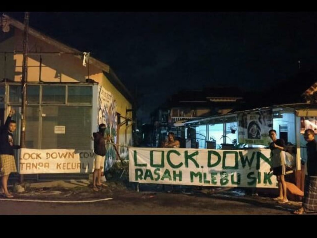 lockdown kampung di sleman1