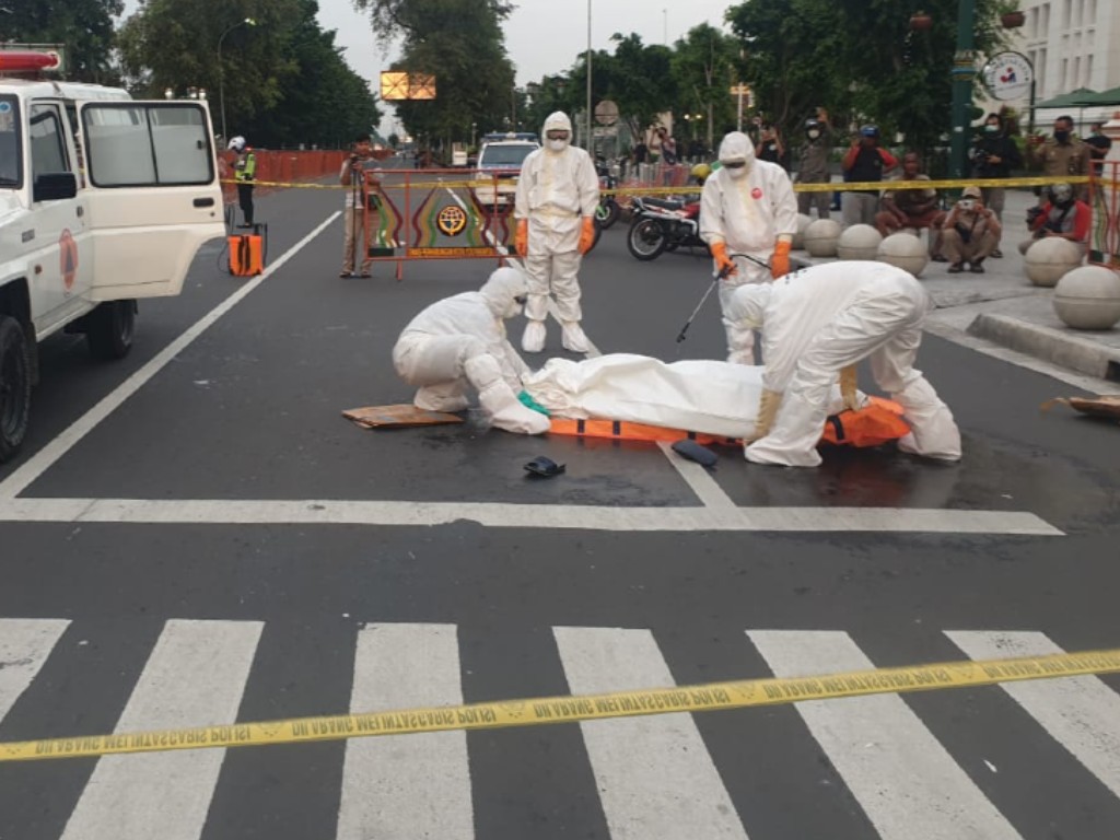 Meninggal di traffic light Yogyakarta