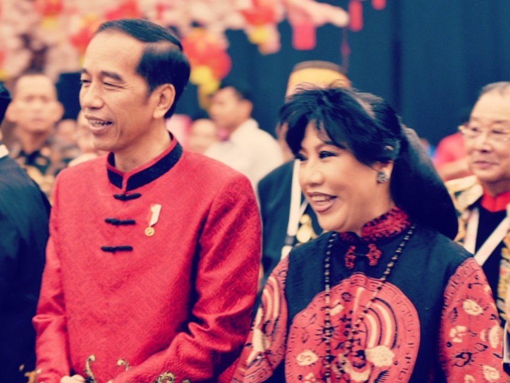 Anne Avantie bersama Jokowi