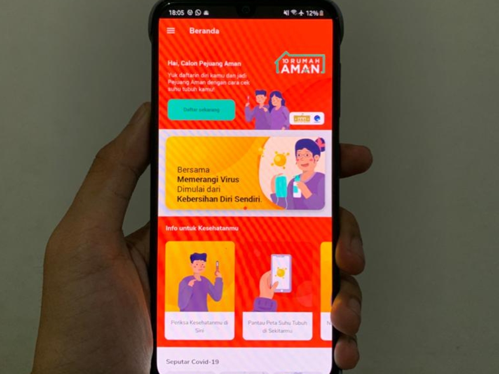 Aplikasi 10 Rumah Aman