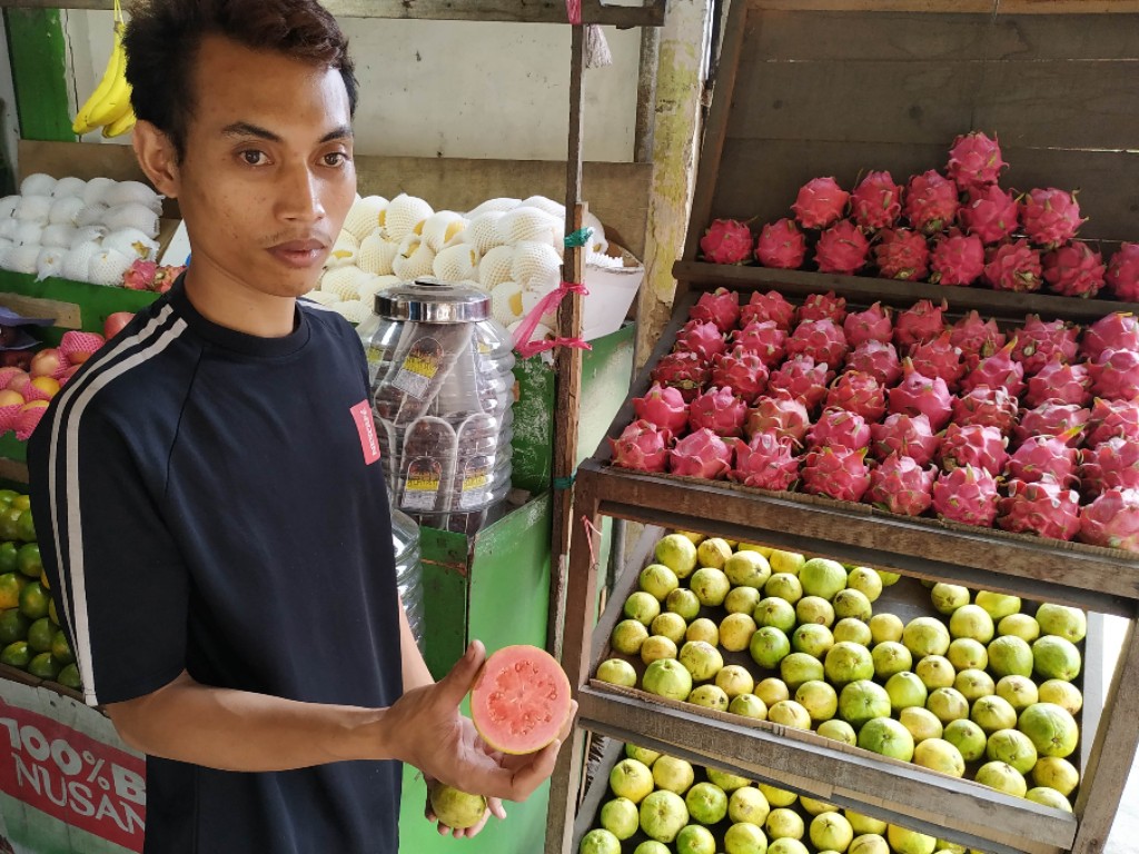 Pedagang Buah Kota Kediri