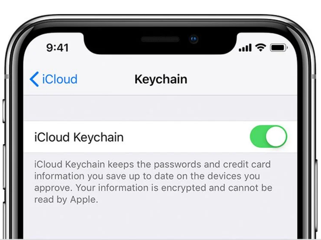iCloud Keychain iOS 14