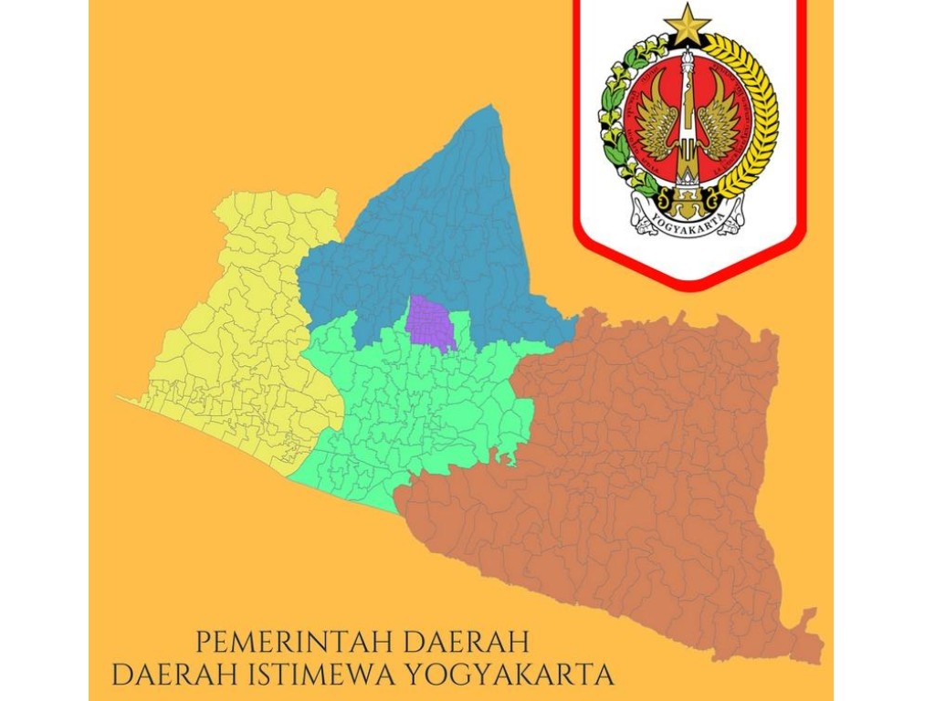 peta provinsi Yogyakarta