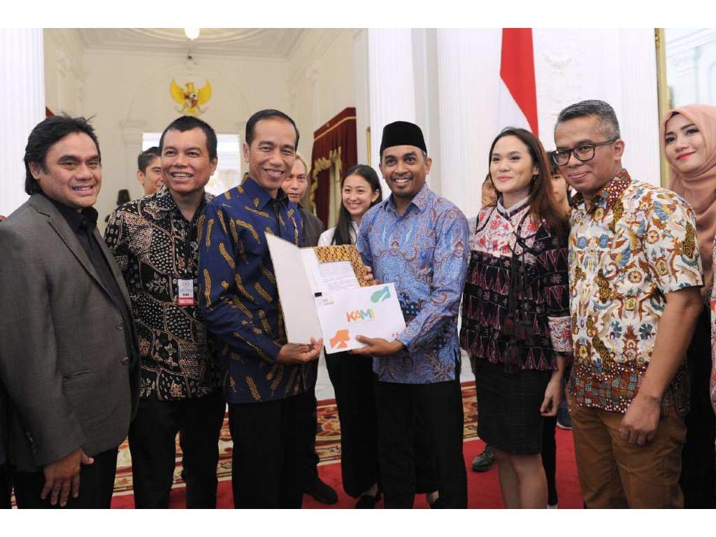 Jokowi dan Glenn Fredly