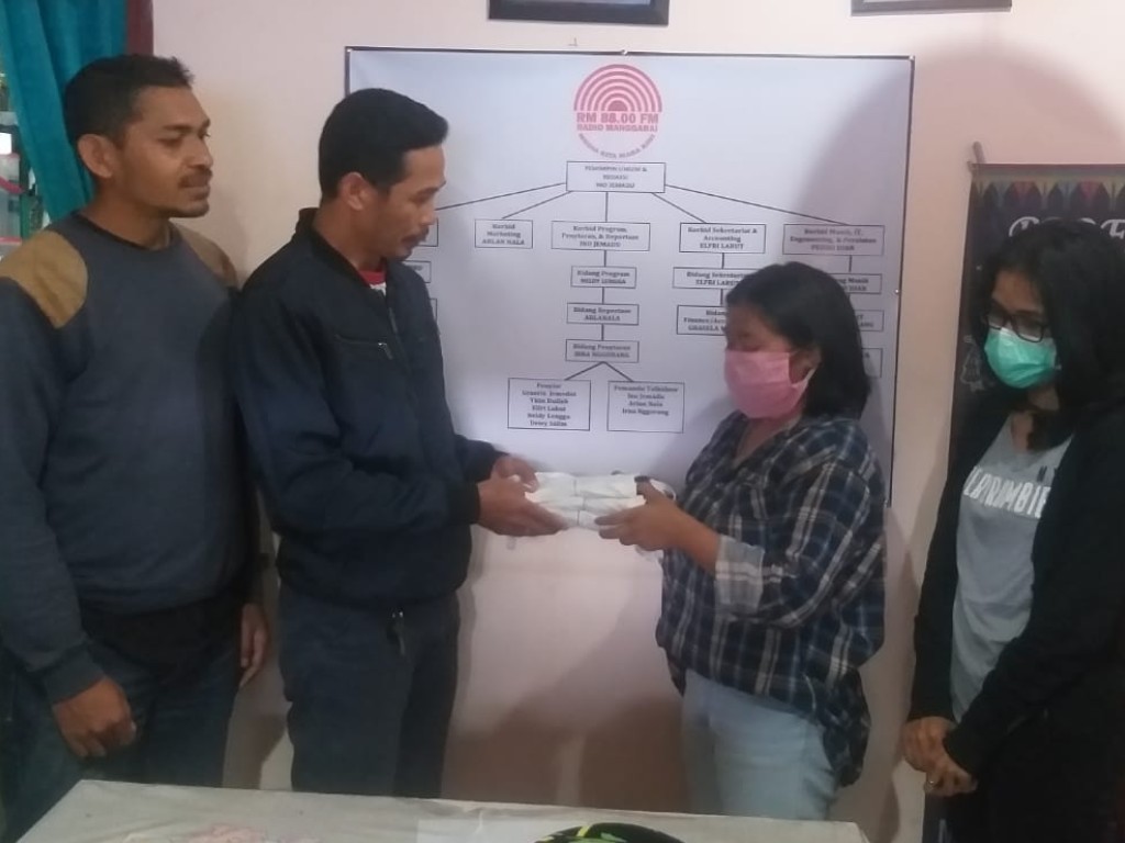 Masker untuk Wartawan