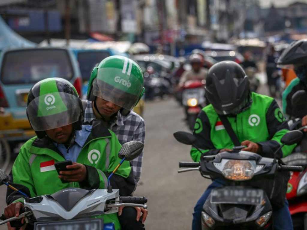 Pengemudi ojek online (ojol)