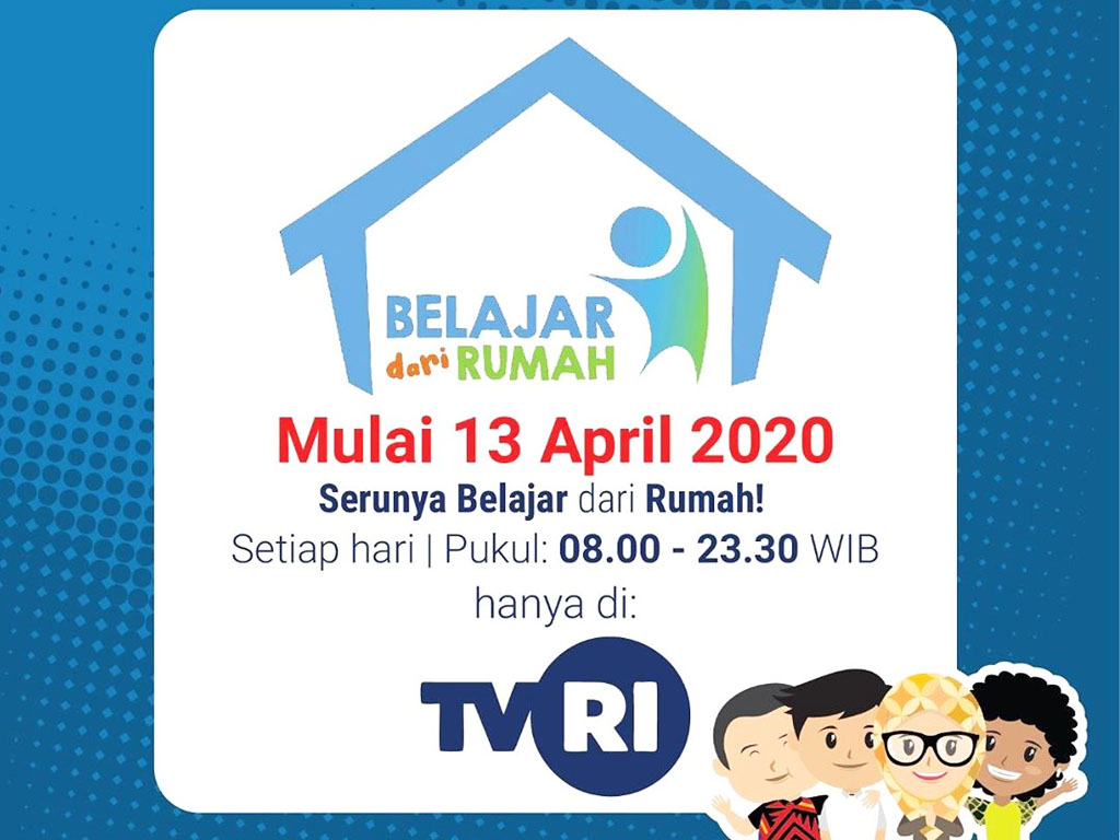 Poster Belajar di Rumah