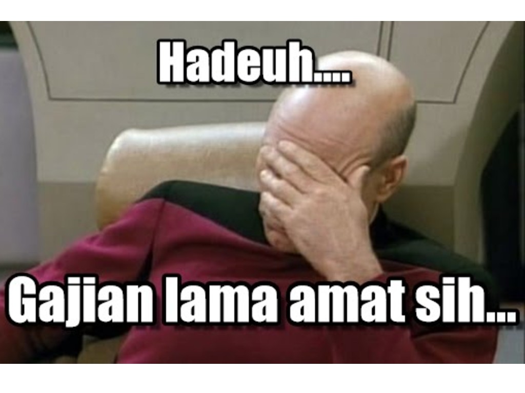 Meme telat gajian