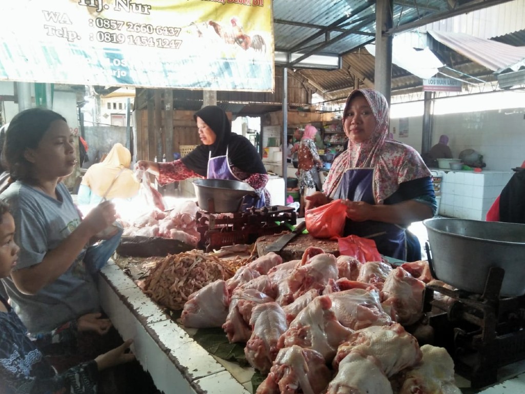 Pedagang daging Semarang