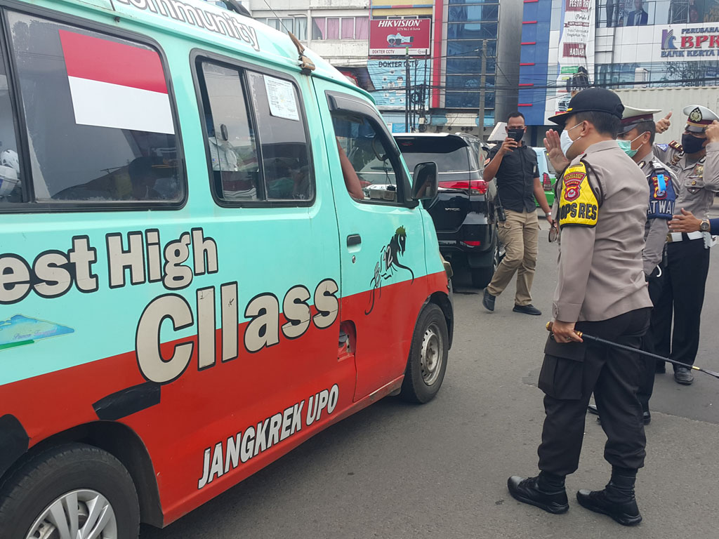 Sosialisasi PSBB Tangerang