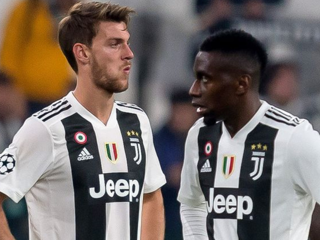 Daniele Rugani dan Blaise Matuidi