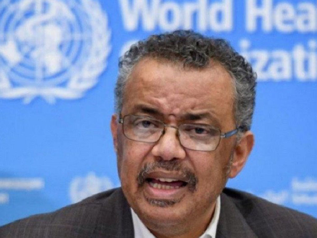 Dirjen WHO Tedros Adhanom Ghebreyesus