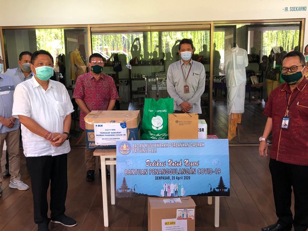 Bantuan dari Kantor Perwakilan BI Bali