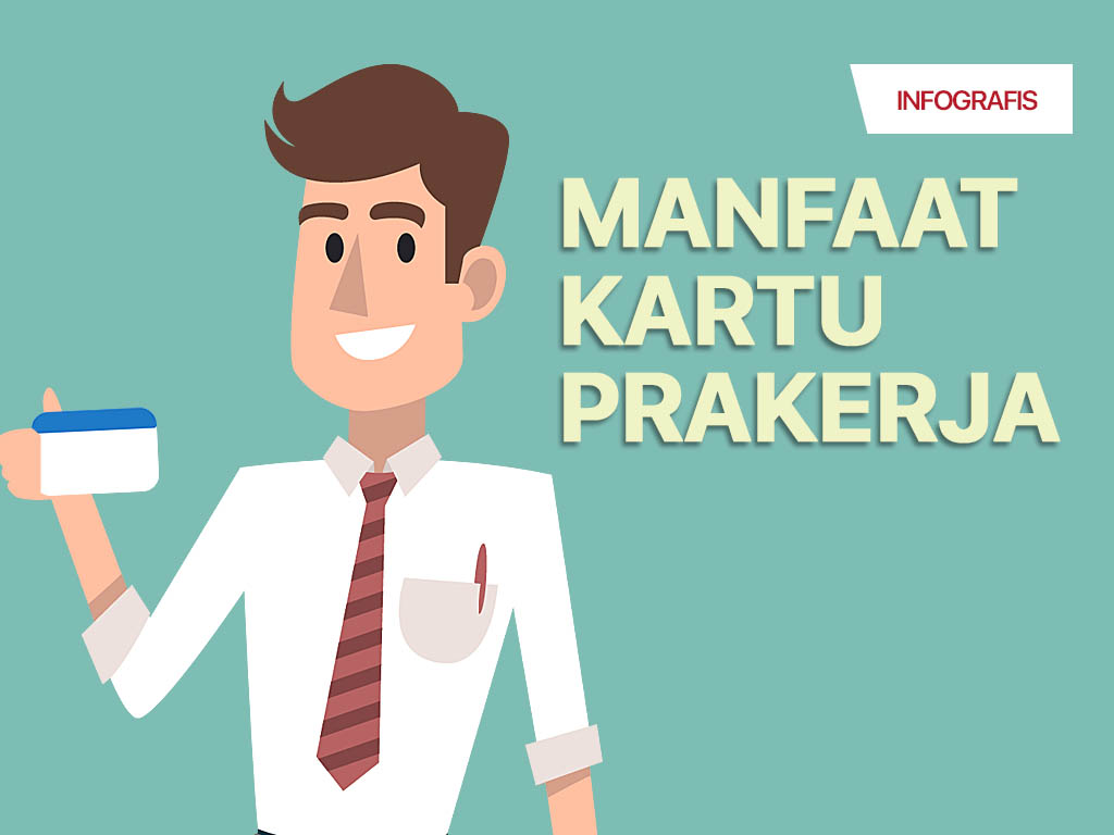 Infografis Cover: Manfaat Kartu Prakerja