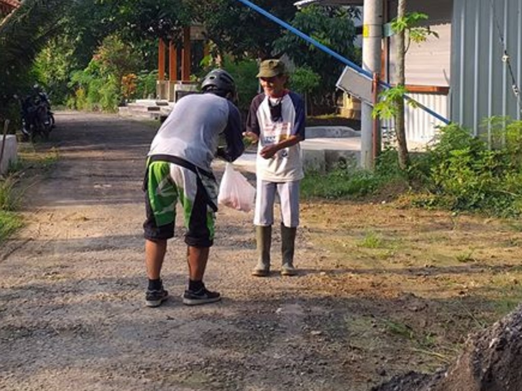 gowes lawan Corona di Kulon progo3