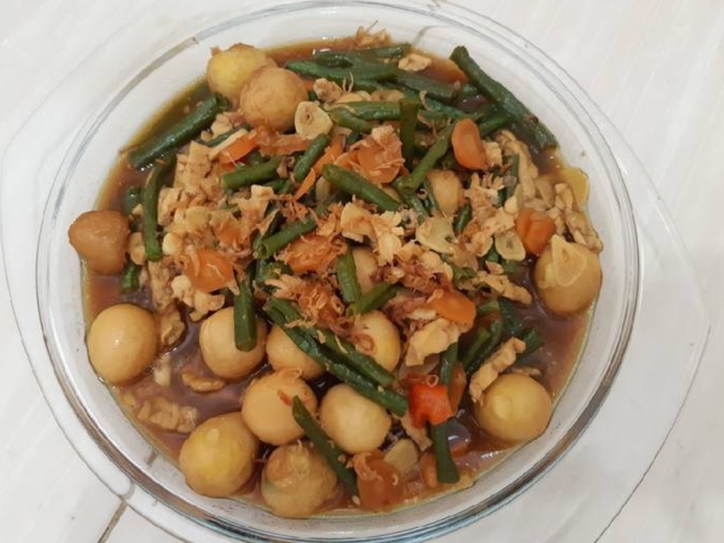 Tumis Sayur Telur Puyuh