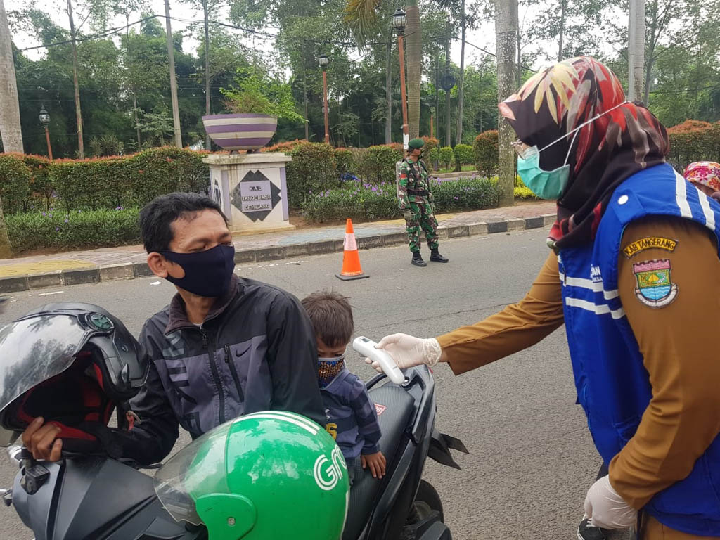 Petugas Dinkes Kabupaten Tangerang