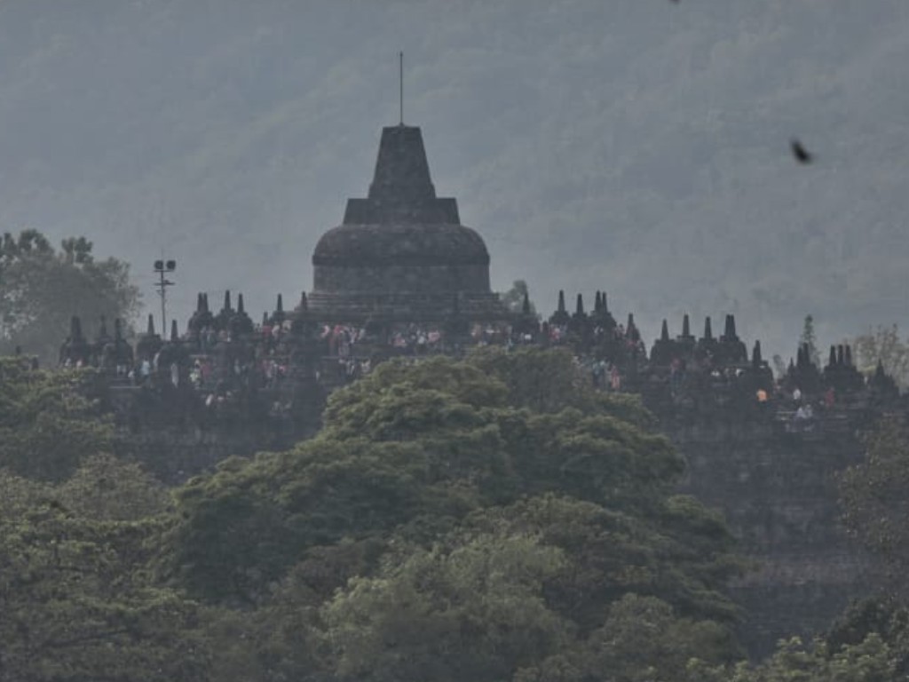 Candi Borobudur di Jawa Tengah