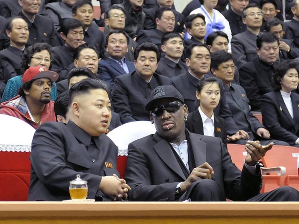 Kim Jong Un - Dennis Rodman