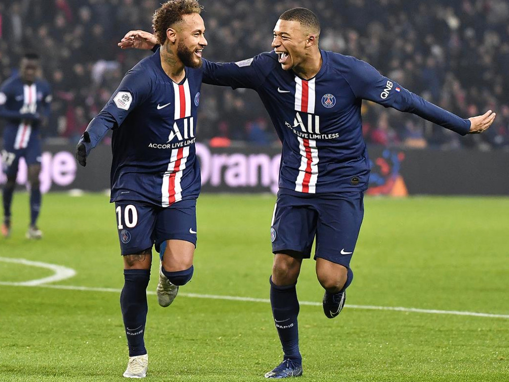 Neymar dan Mbappe